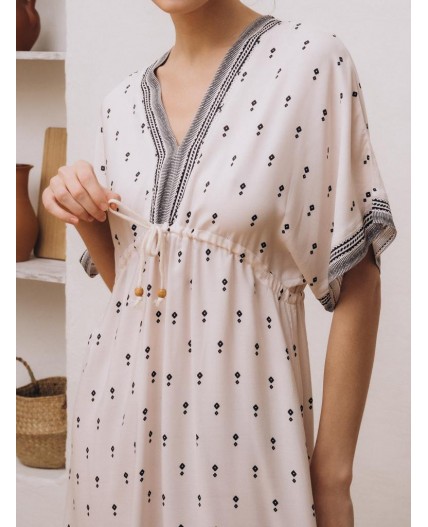 5048YSQ Пляжная туника