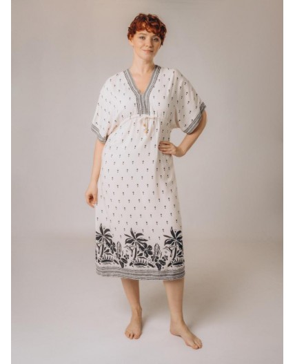 5048YSQ Пляжная туника