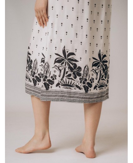 5048YSQ Пляжная туника