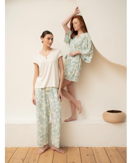 5047TBC Женская пижама (Ф+Брюки)