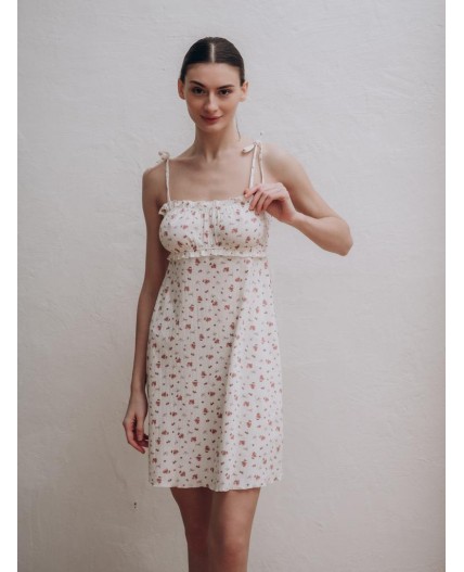 5057SDD Женская сорочка (тонкая лямка)