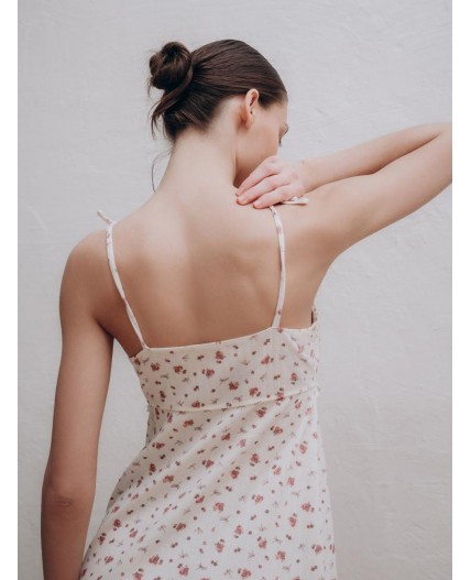 5057SDD Женская сорочка (тонкая лямка)