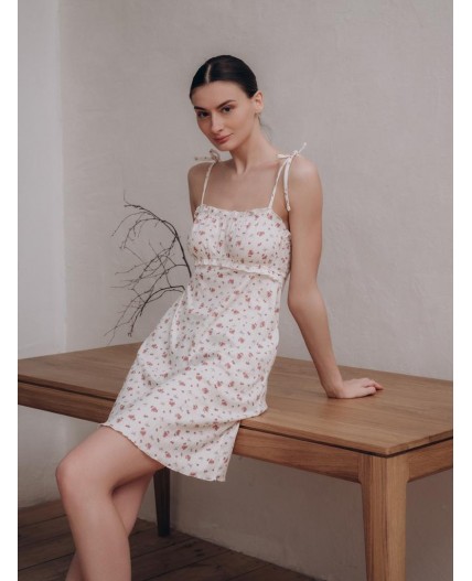 5057SDD Женская сорочка (тонкая лямка)