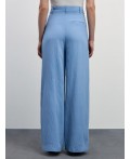 брюки женские серо-голубой