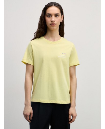 футболка женская желтый