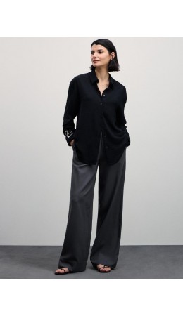 брюки женские темно-серый