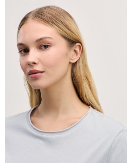 футболка женская светло-серый