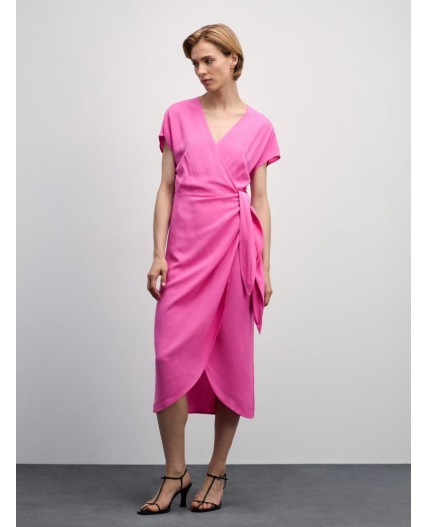 платье женское темно-розовый