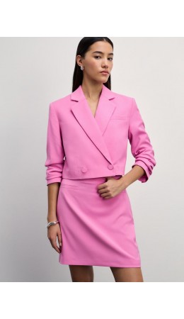 юбка женская темно-розовый