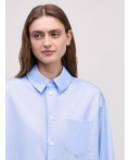 блузка женская голубой