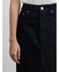 юбка джинсовая женская черный