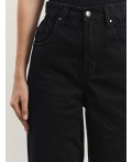 брюки джинсовые женские черный