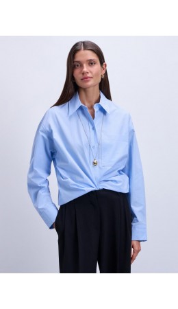блузка женская голубой