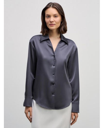 блузка женская темно-серый