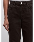 брюки джинсовые женские тёмно-коричневый