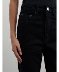 брюки джинсовые женские черный
