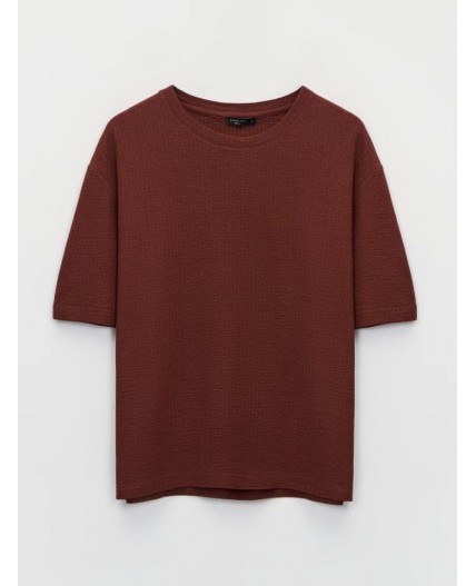 футболка мужская терракот/кирпичный