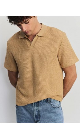 поло мужское желтый