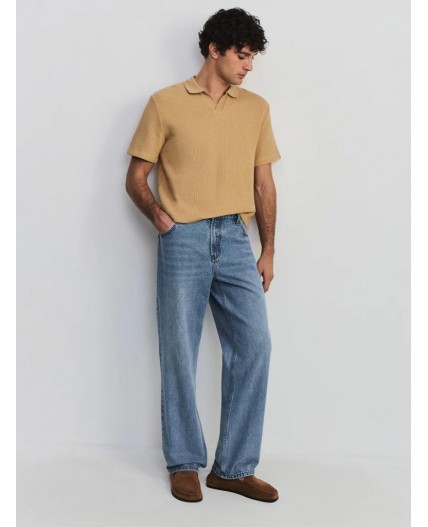 поло мужское желтый