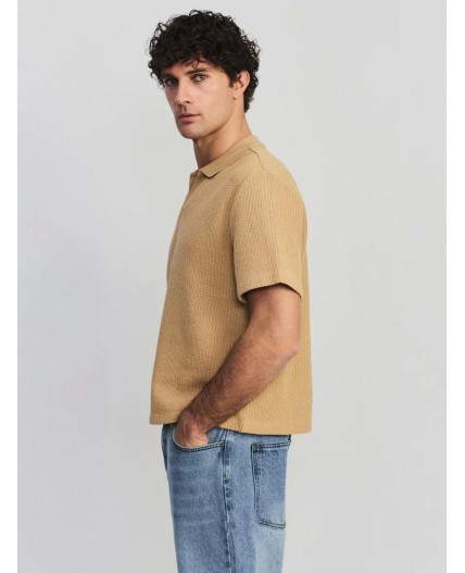 поло мужское желтый