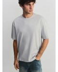 футболка мужская светло-серый