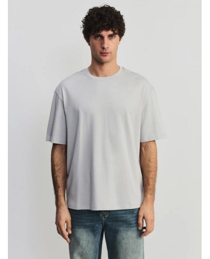 футболка мужская светло-серый