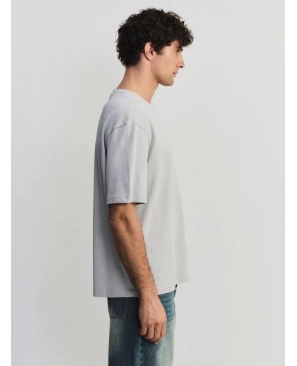 футболка мужская светло-серый