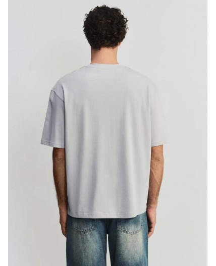 футболка мужская светло-серый