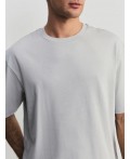 футболка мужская светло-серый