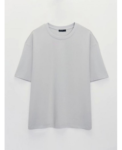 футболка мужская светло-серый