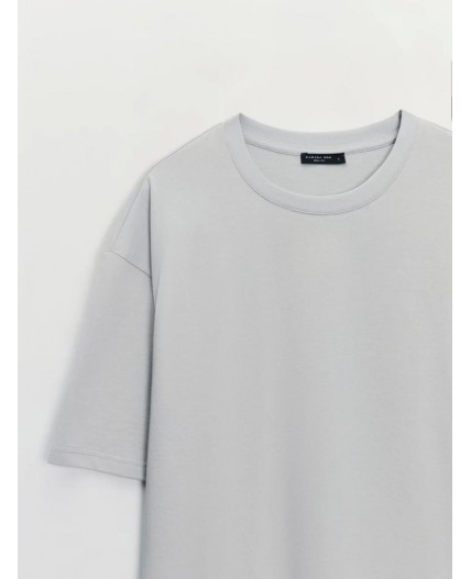 футболка мужская светло-серый