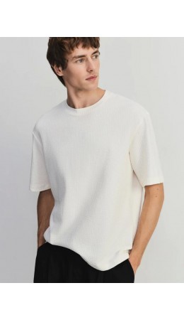 футболка мужская ваниль