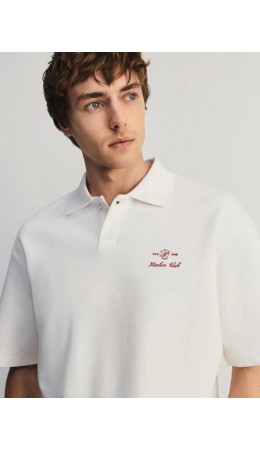 поло мужское белый
