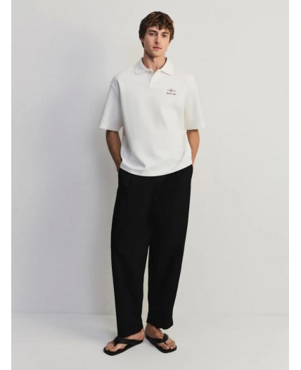 поло мужское белый