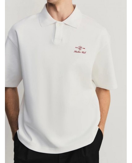 поло мужское белый