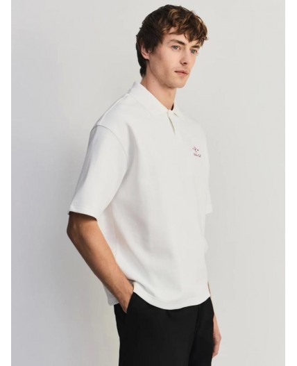 поло мужское белый