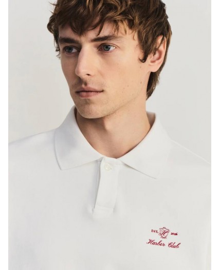 поло мужское белый
