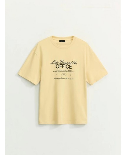 футболка мужская песочный