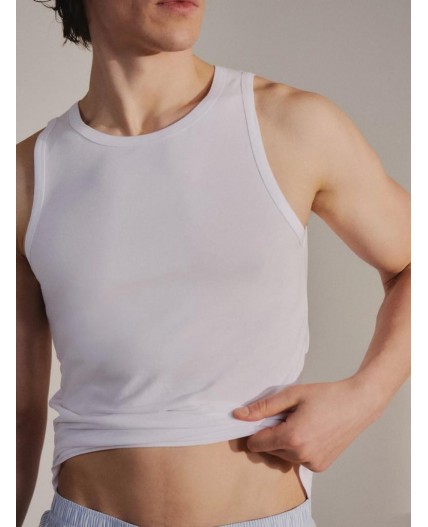 майка мужская белый