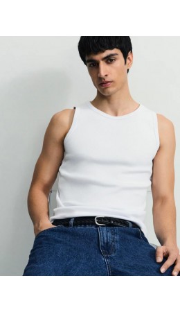 майка мужская белый