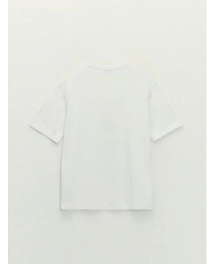 футболка мужская белый принт