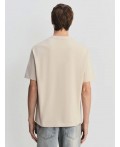 футболка мужская бежевый