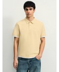 поло мужское бежевый