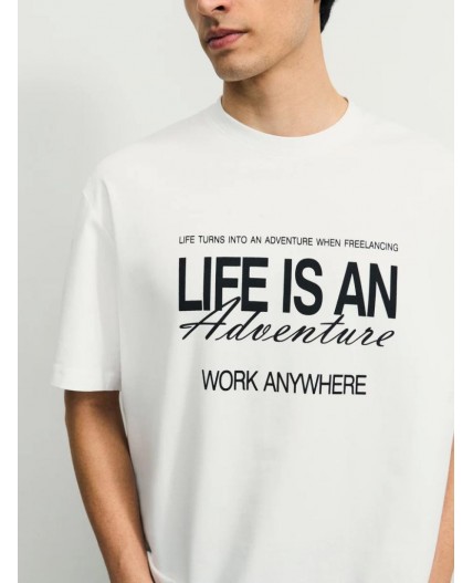 футболка мужская белый