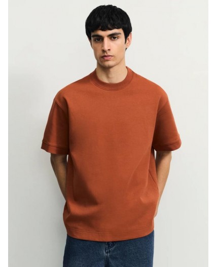 футболка мужская терракот/кирпичный