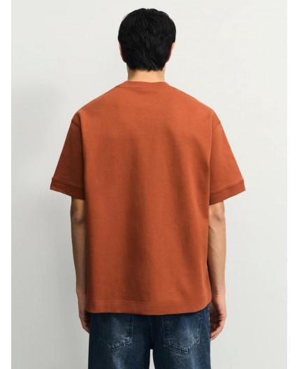 футболка мужская терракот/кирпичный