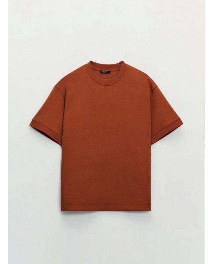футболка мужская терракот/кирпичный