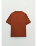 футболка мужская терракот/кирпичный