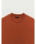 футболка мужская терракот/кирпичный
