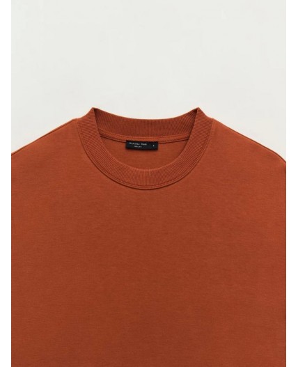 футболка мужская терракот/кирпичный